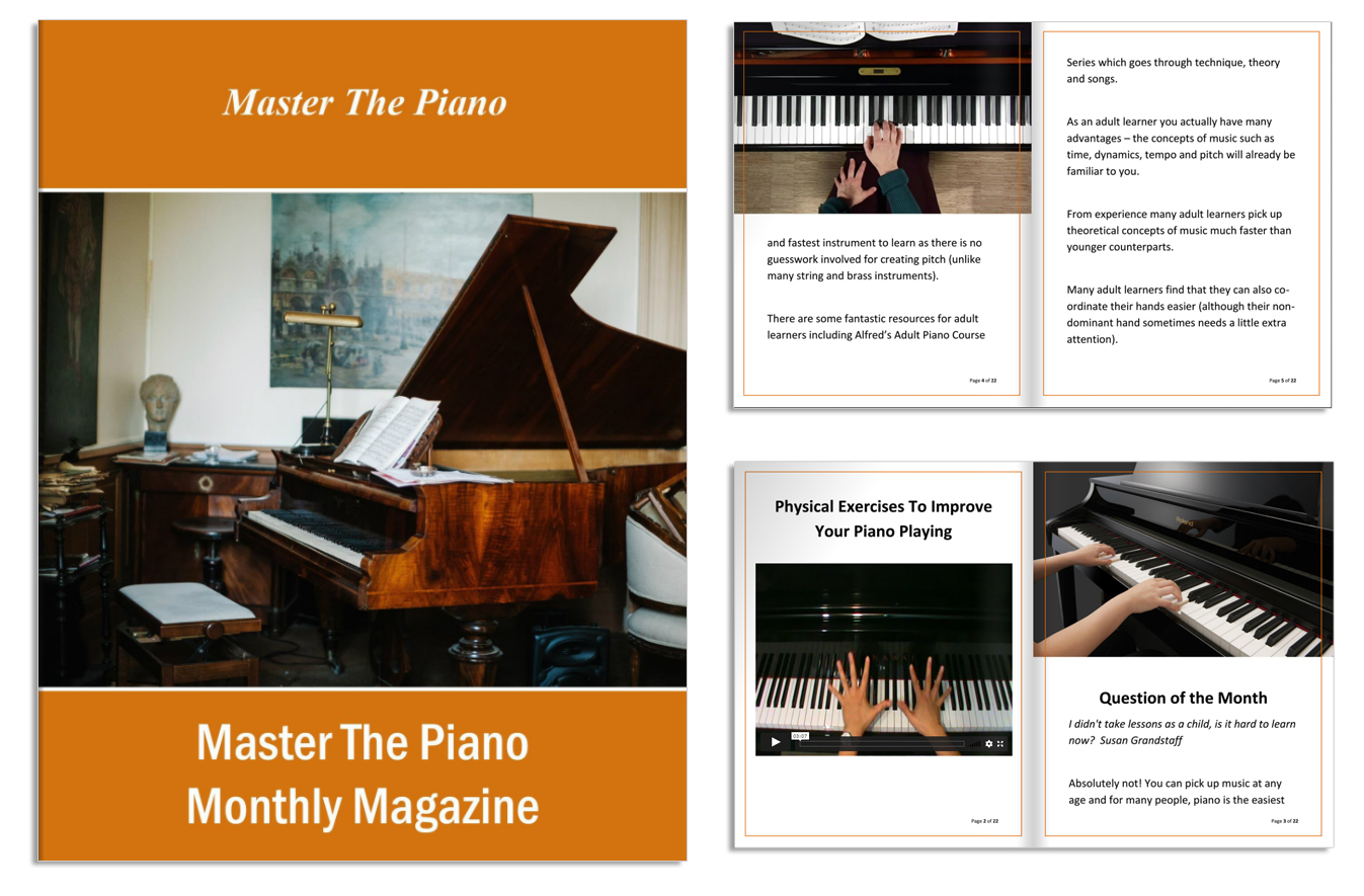 Monthly Piano Magazine